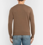 The Row - Benji Slim-Fit Cashmere Sweater - Camel