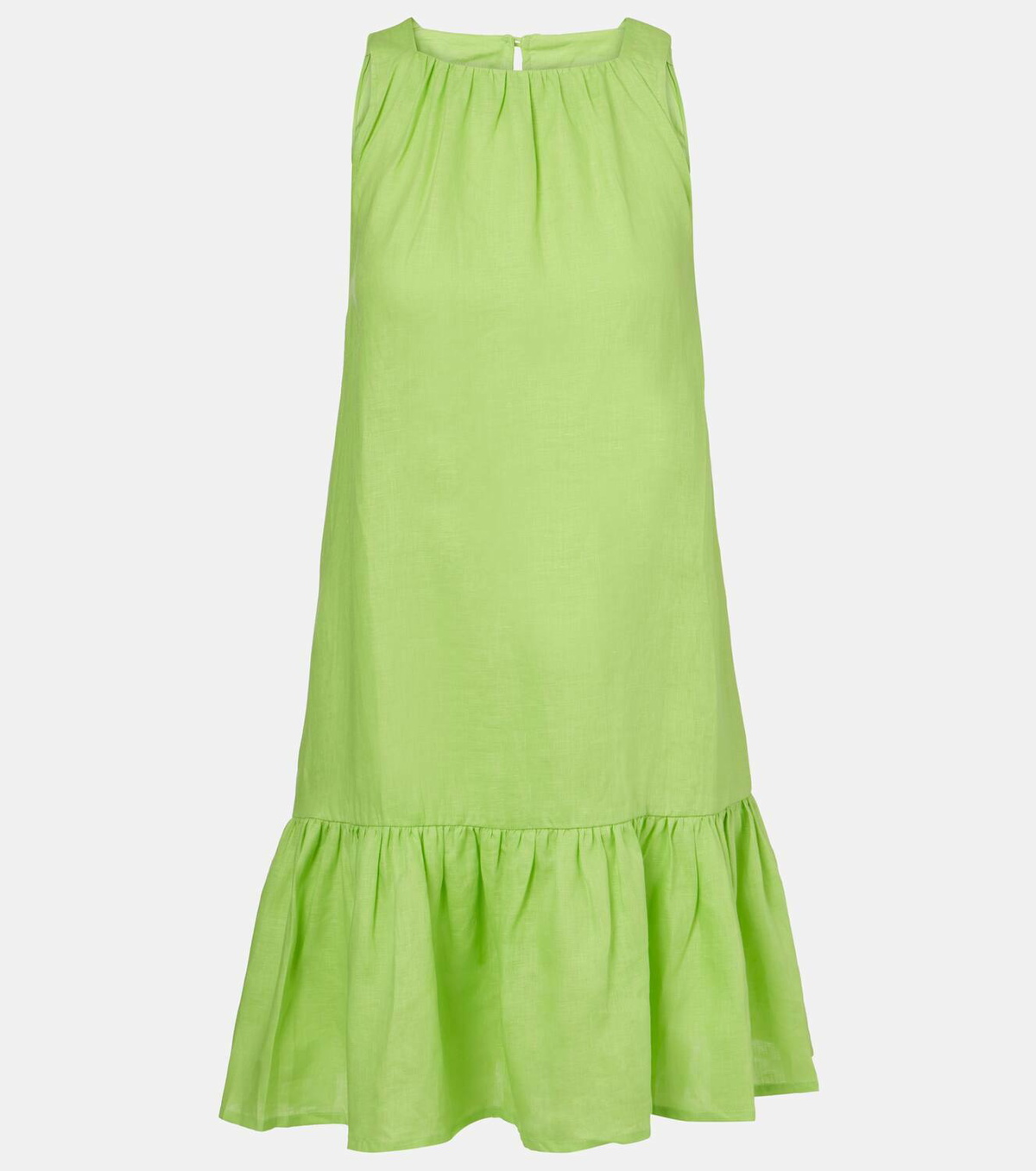 Asceno Adana linen minidress