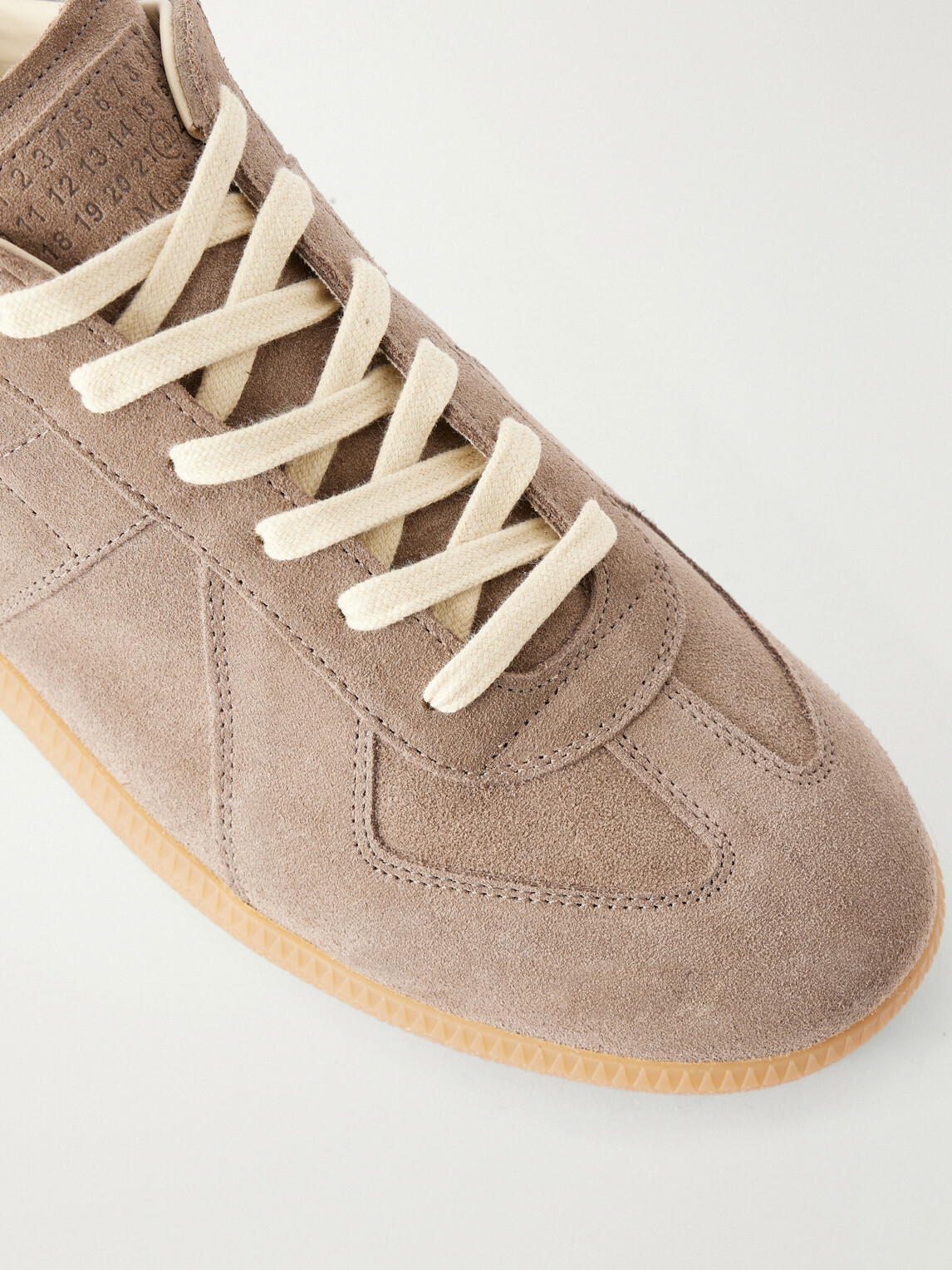 Maison Margiela - Replica Suede Sneakers - Brown