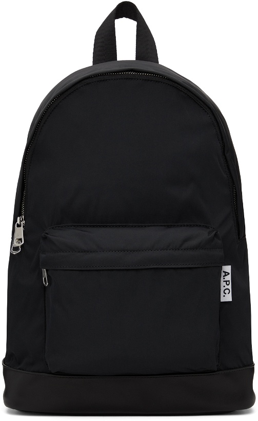 Photo: A.P.C. Black Ultralight Backpack
