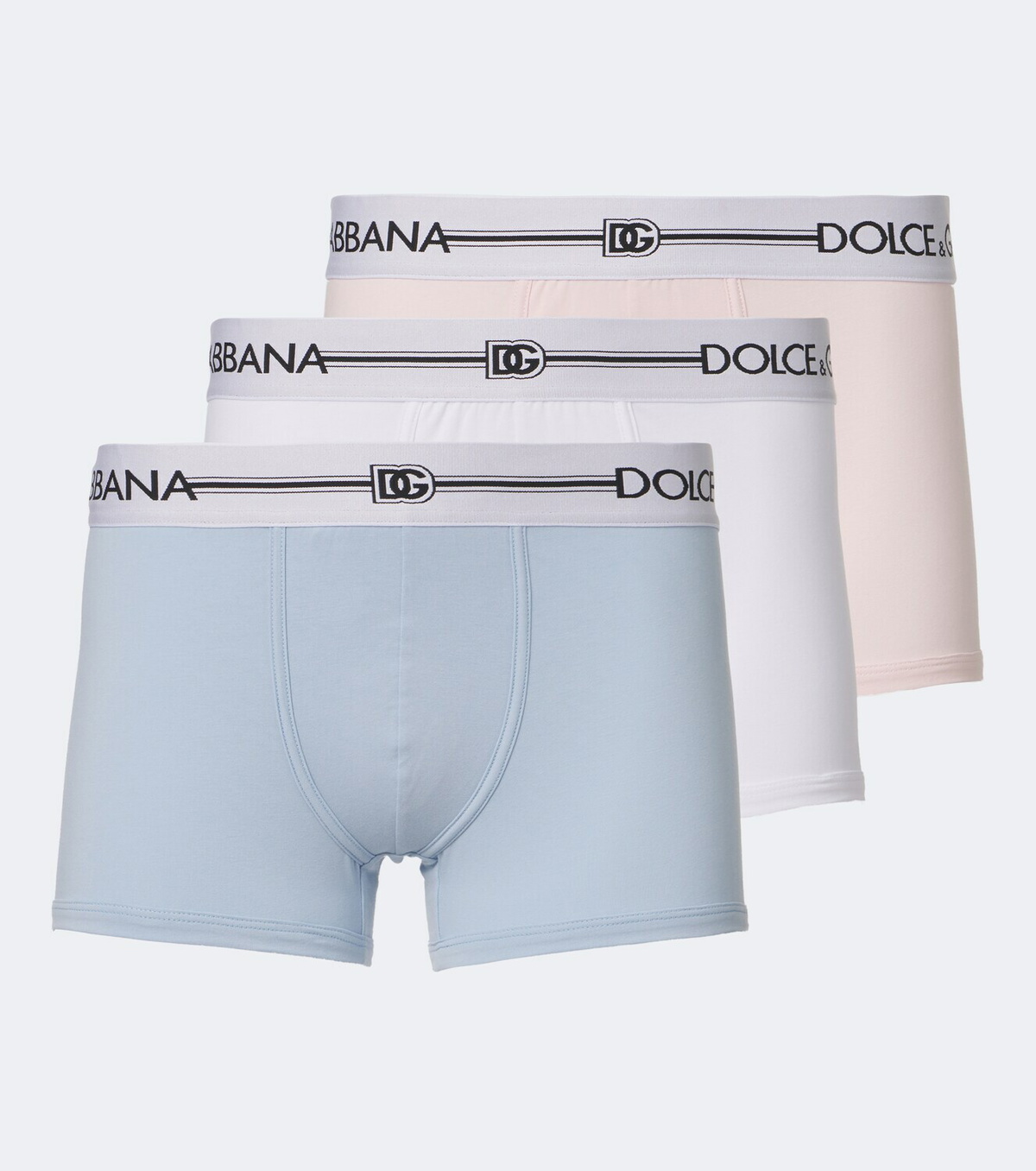 Dolce&Gabbana Set of 3 cotton-blend jersey briefs
