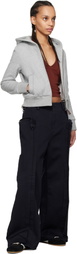 Fax Copy Express Black Vertical Pocket Cargo Pants