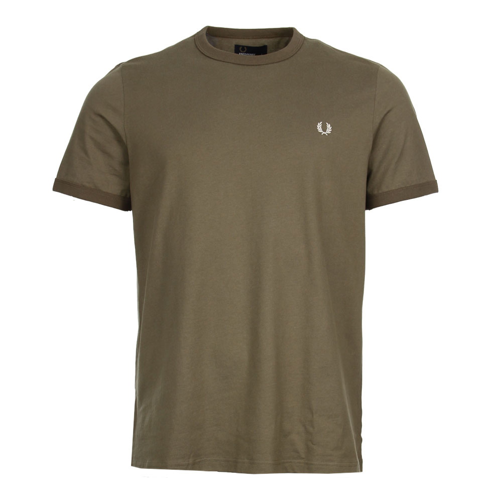 Ringer T-Shirt - Dusty Olive