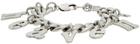 Marc Jacobs Heaven Silver Charm Bracelet