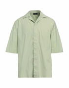 Roberto Collina Mens Shirt Light in Green