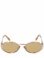 MIU MIU - Oval Metal Sunglasses