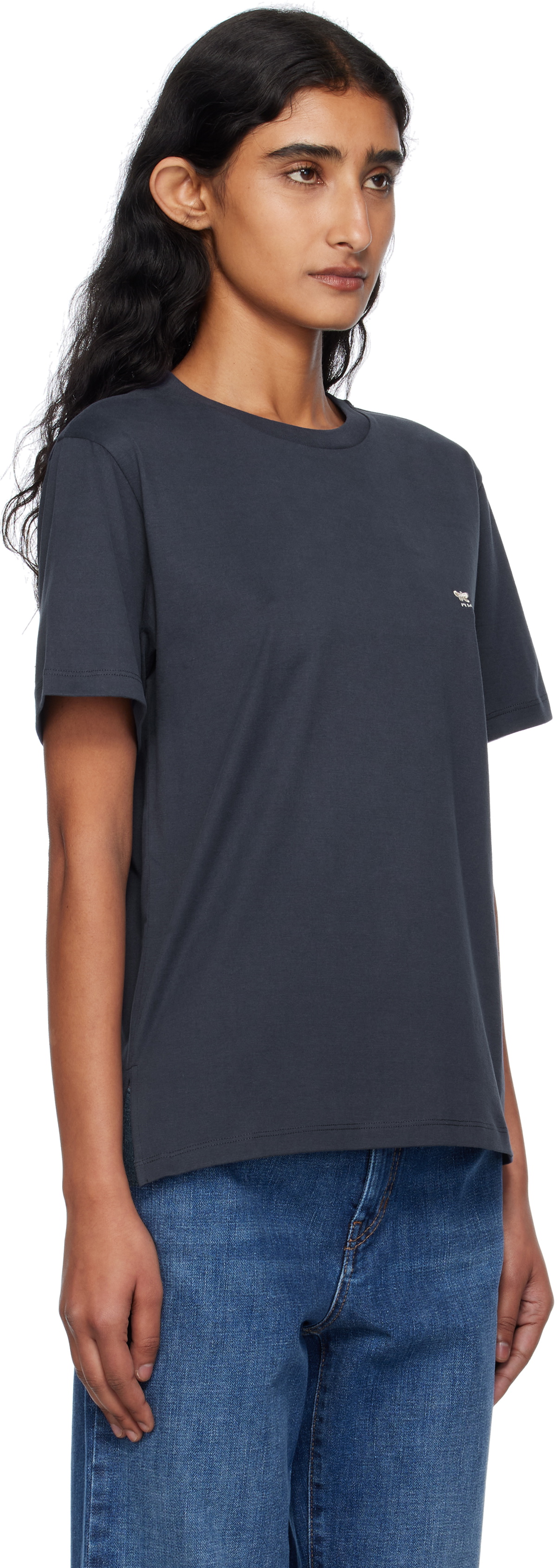Weekend Max Mara Navy Venaco T-shirt