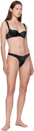 Agent Provocateur Black Nikita Demi Cup Underwired Bra
