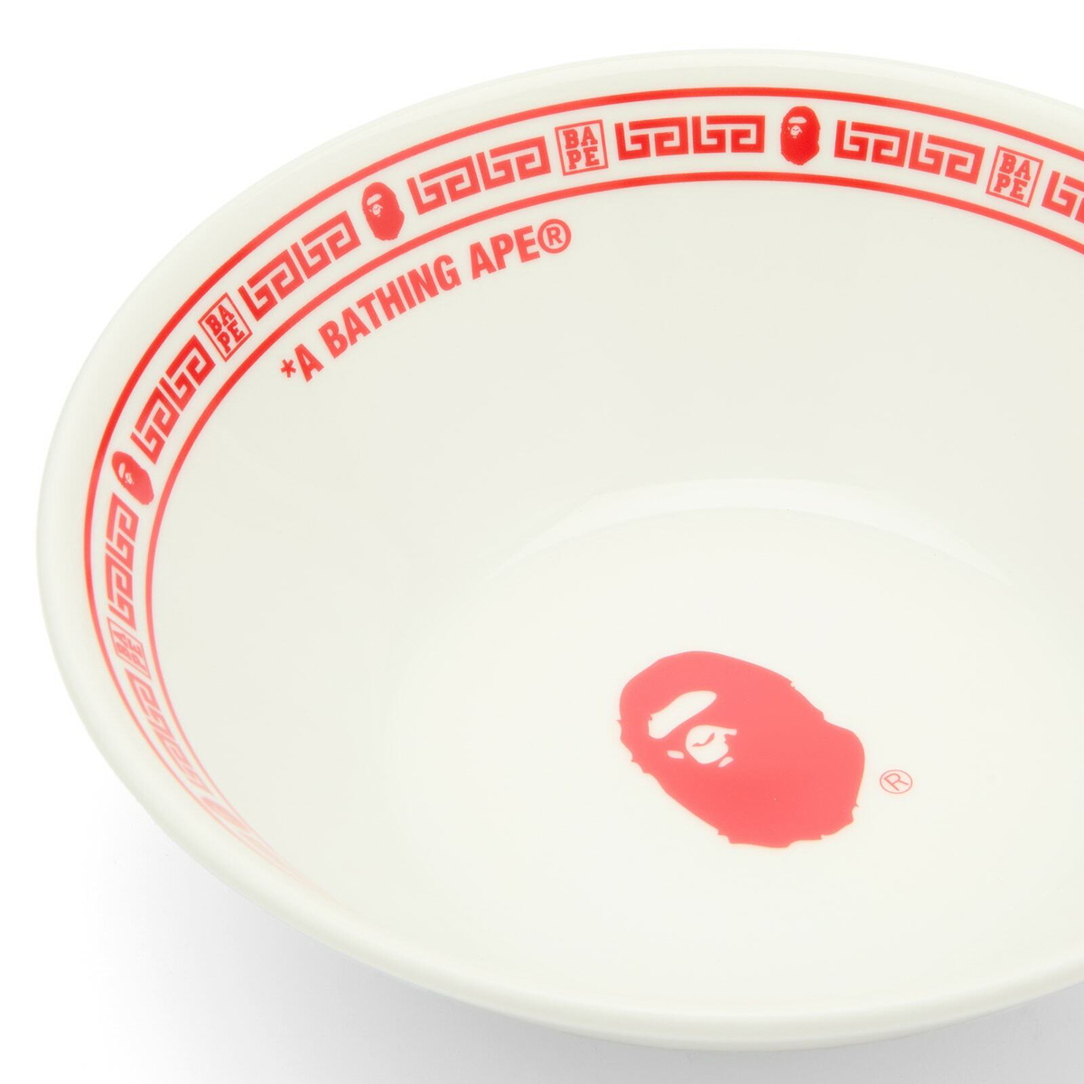 A Bathing Ape Men's Ramen Bowl in White 