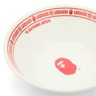 A Bathing Ape Men's Ramen Bowl in White 