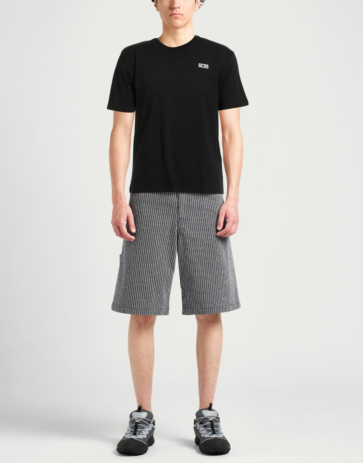 Gcds Mens T-shirt in Black