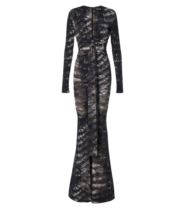Photo: Roberto Cavalli Printed jumpsuit
