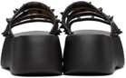 Jean Paul Gaultier Black Melissa Edition 'The Becky Punk Love' Slides