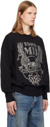 AMIRI Black AMIRI Eagle Sweater
