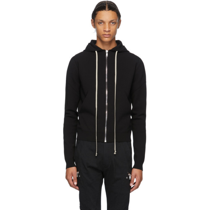 Photo: Rick Owens Black Zipped Hoodie