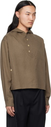 Kiko Kostadinov Brown Slatina Hoodie