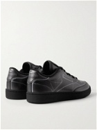 REEBOK - Maison Margiela Project 0 Club C Printed Leather Sneakers - Black - 9