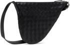 Bottega Veneta Black Small Virgule Bag