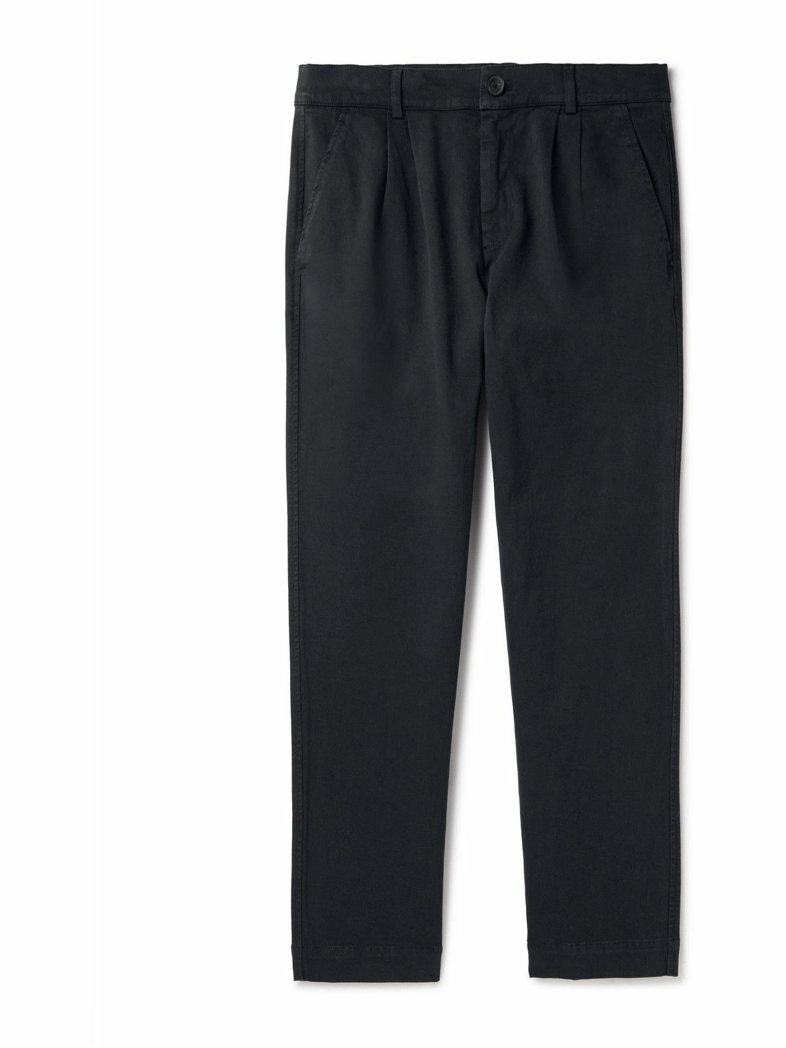 MR P. Cotton and Linen-Blend Twill Drawstring Trousers for Men | MR PORTER