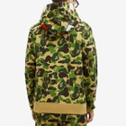 A Bathing Ape Men's ABC Camo 2nd Ape Pullover Hoodie in Green