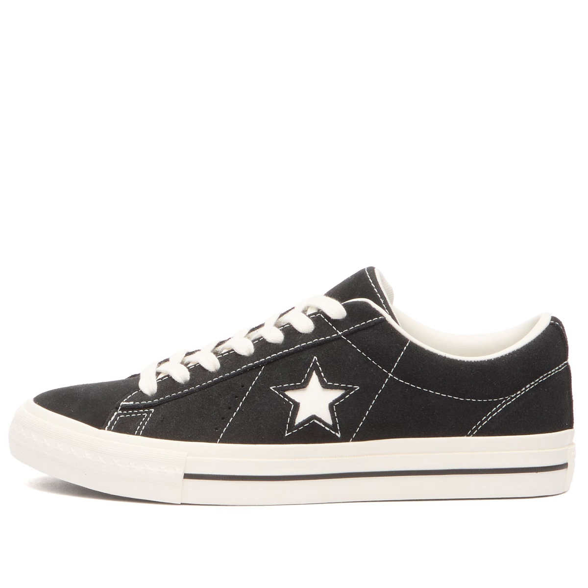 Converse One Star 95 Sneaker in Black/Vintage White