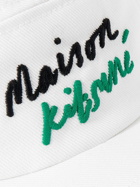 Maison Kitsuné - Logo-Embroidered Cotton-Twill Baseball Cap