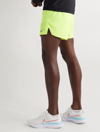 Nike Running - Flex Stride Run Division Mesh-Paneled Dri-FIT Shorts - Yellow