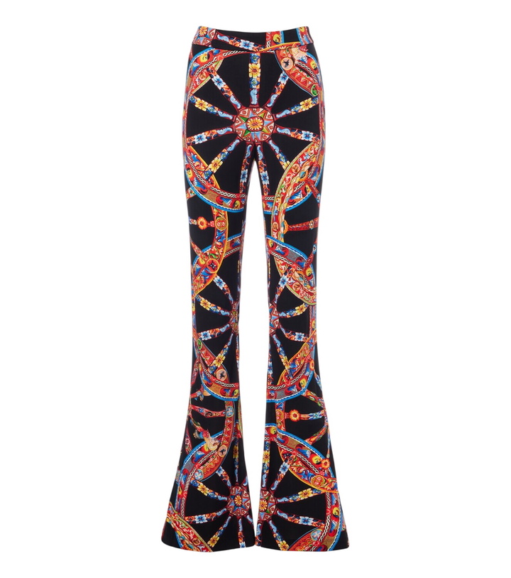 Photo: Dolce&Gabbana Carretto flared pants