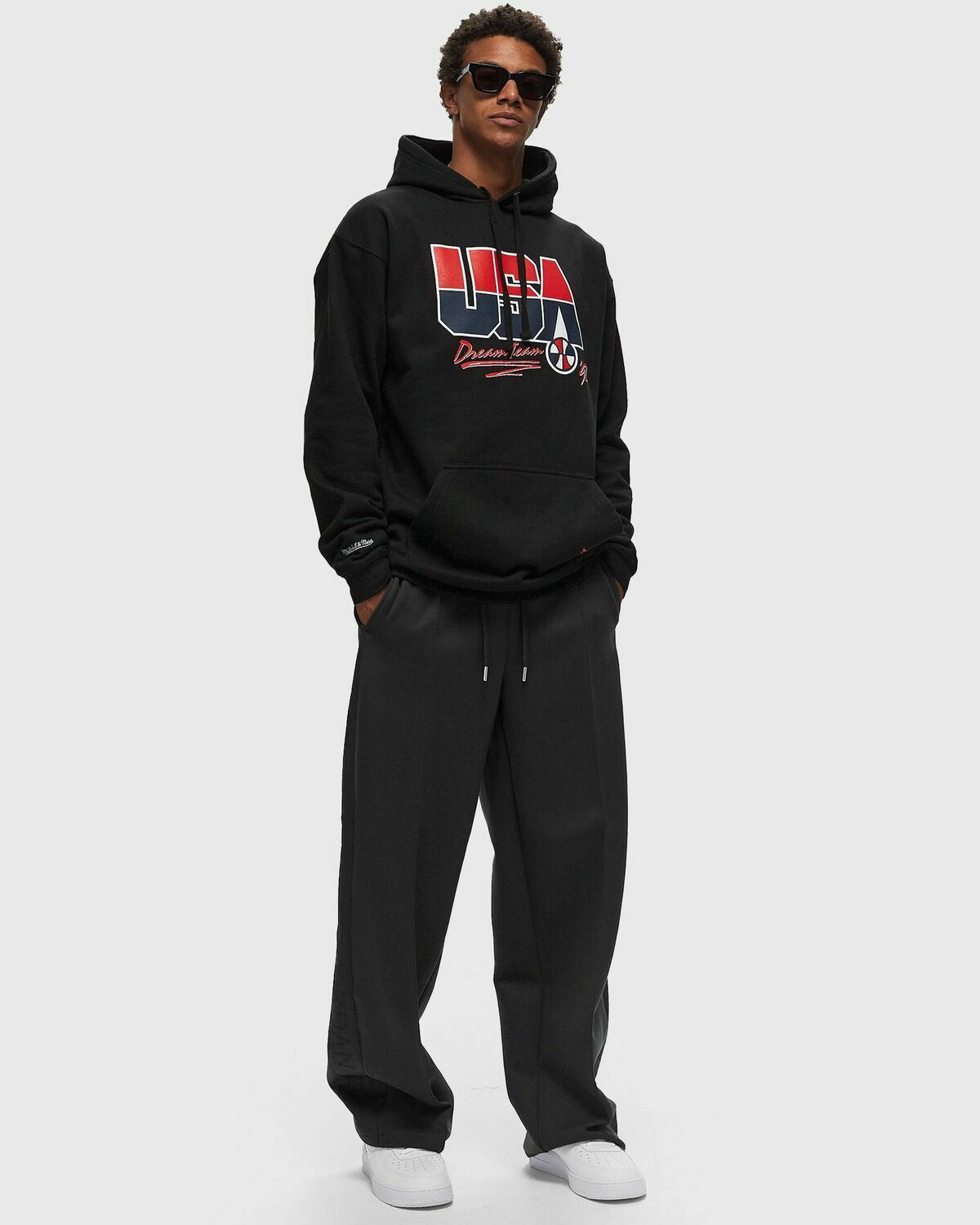 Mitchell & Ness Nba Team Usab 92 Hoodie Black Hoodies Mitchell & Ness