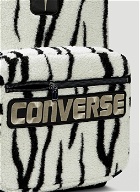 Rick Owens DRKSHDW X Converse - Oversized Logo Patch Backpack in White