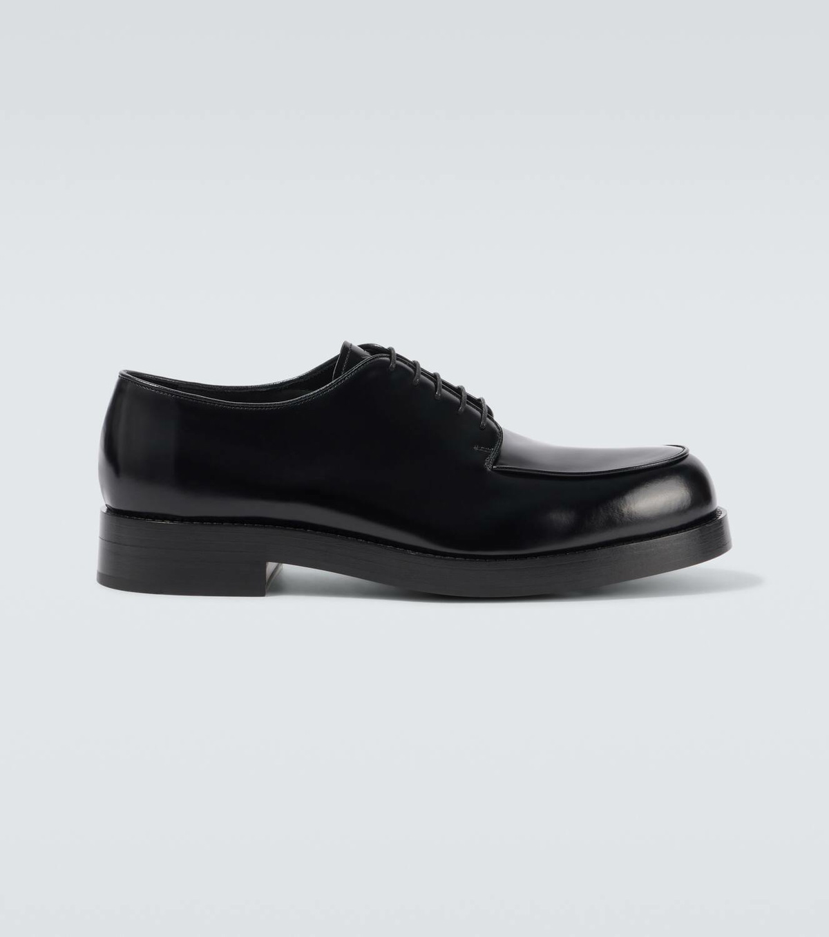 Prada Brushed leather Derby shoes