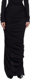 Entire Studios Black Dia Maxi Skirt
