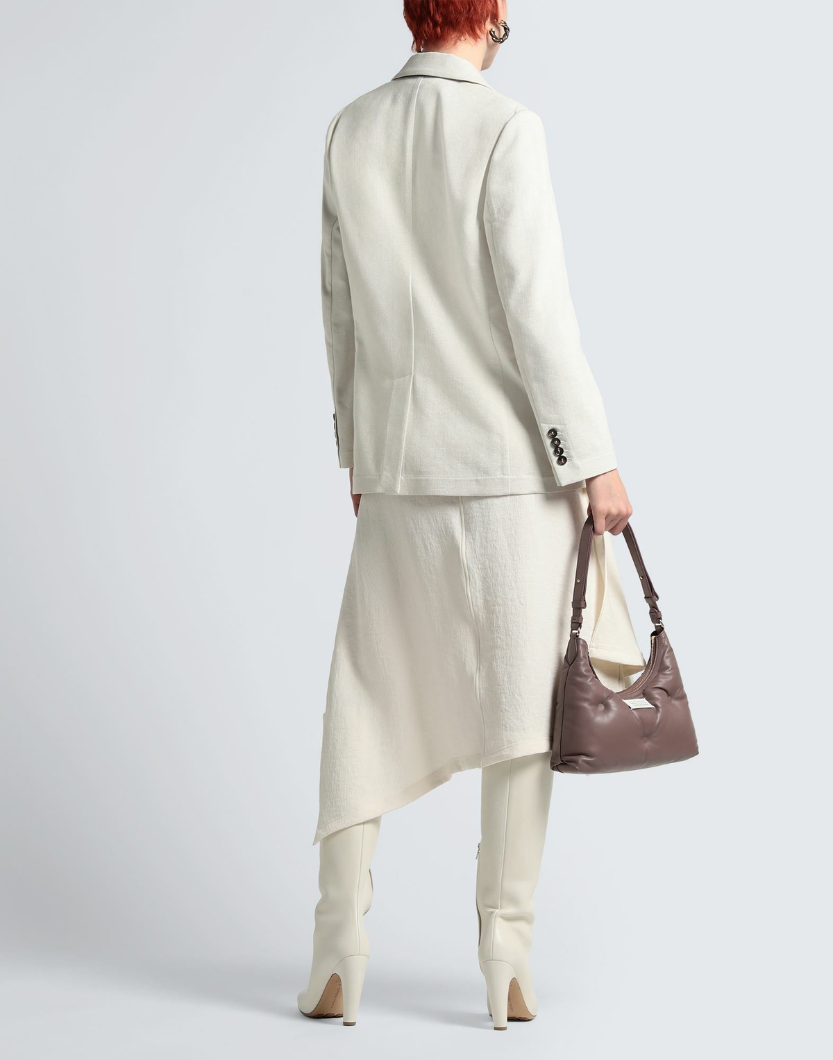 Brunello Cucinelli Womens Blazer in Off white