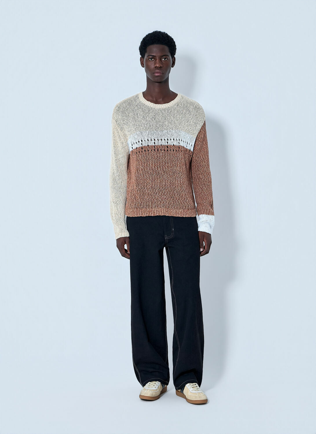 ACMH Textured Knit Sweater