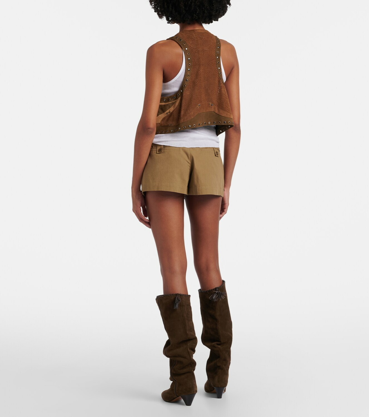 Isabel Marant Barta cotton shorts