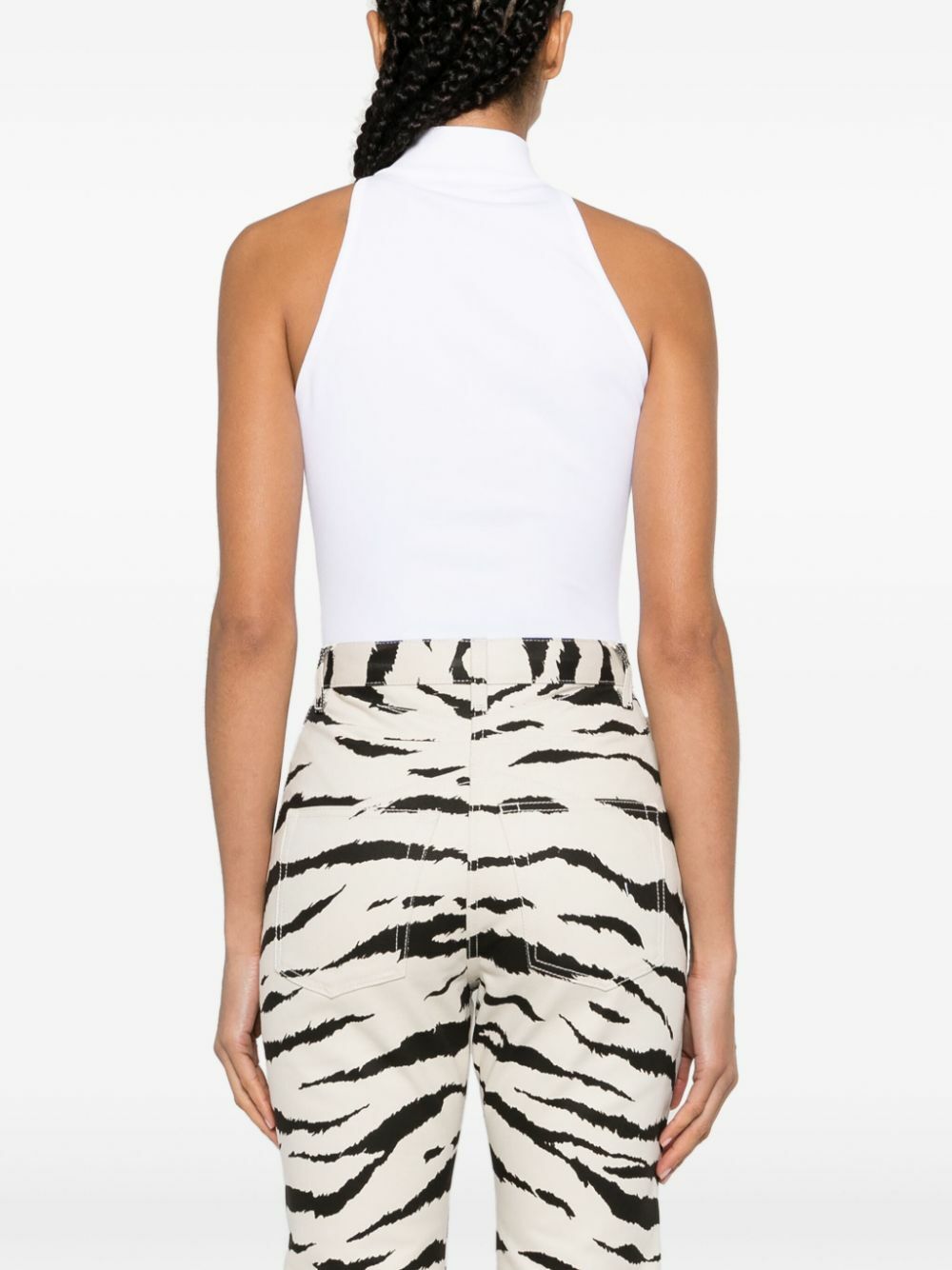 ALAÏA - Sleeveless Turtleneck Bodysuit ALAÏA