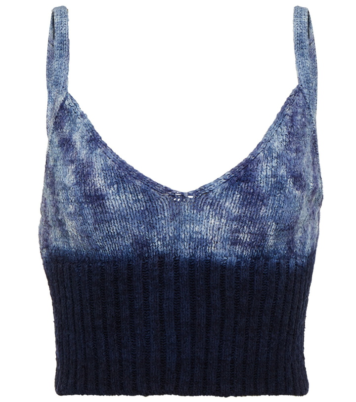 Photo: Altuzarra - Sim tie-dye silk crop top