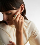 Marina B Toi Et Moi 18kt gold ring with topaz and tanzanite