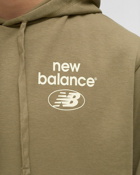 New Balance Essentials Hoodie Green - Mens - Hoodies