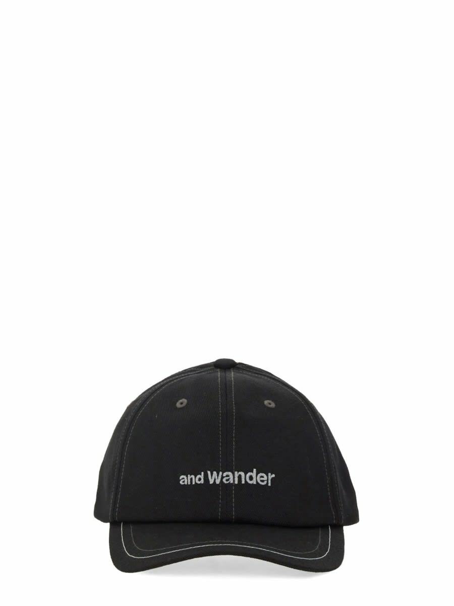 and wander Black Paper Structured Hat and Wander
