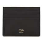 Fendi Black Bag Bugs Card Holder