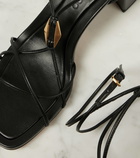 Jimmy Choo Onyxia 70 leather sandals