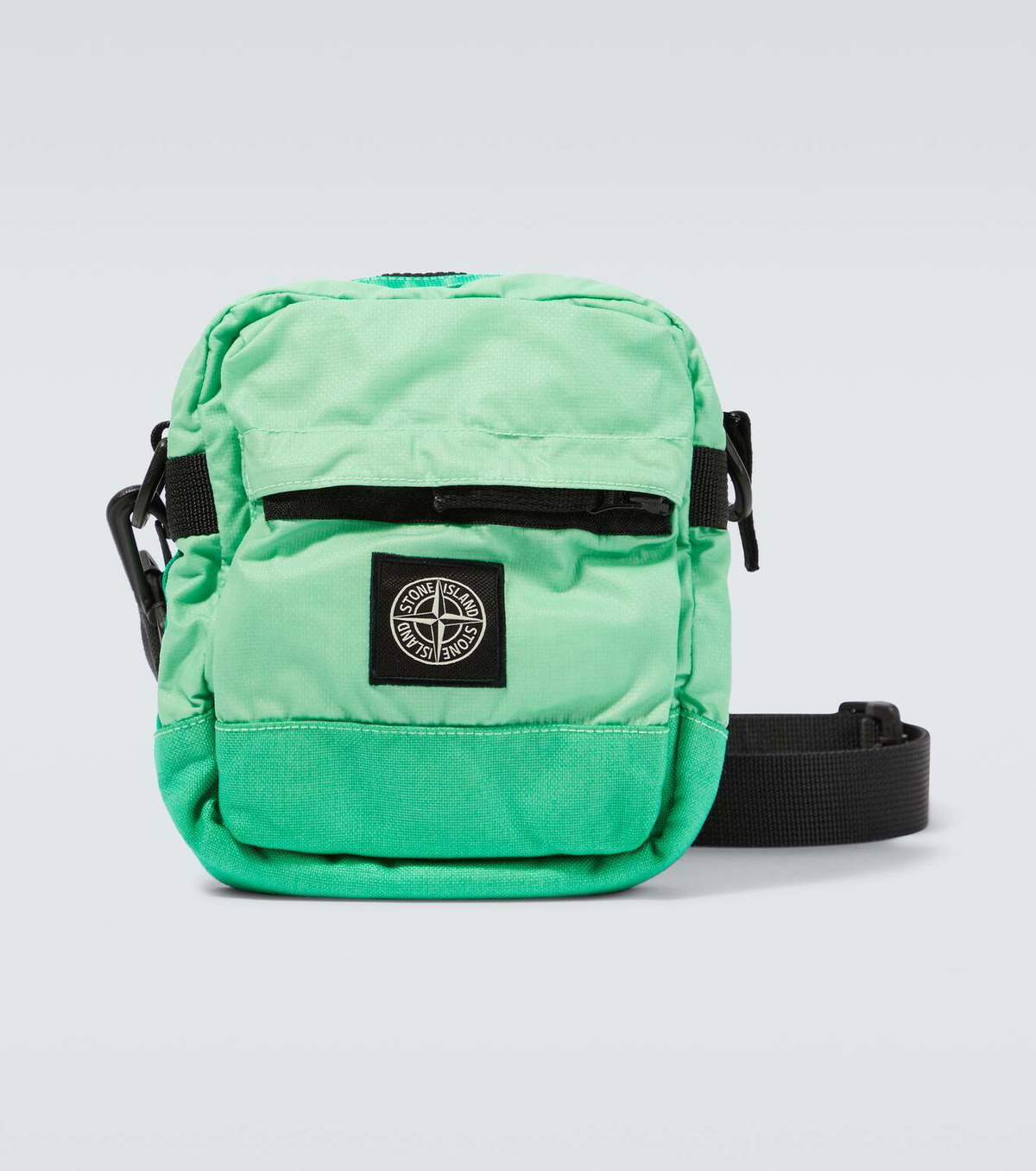 Stone Island Logo canvas messenger bag Stone Island