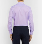 Canali - Lilac Slim-Fit Cotton-Poplin Shirt - Lilac