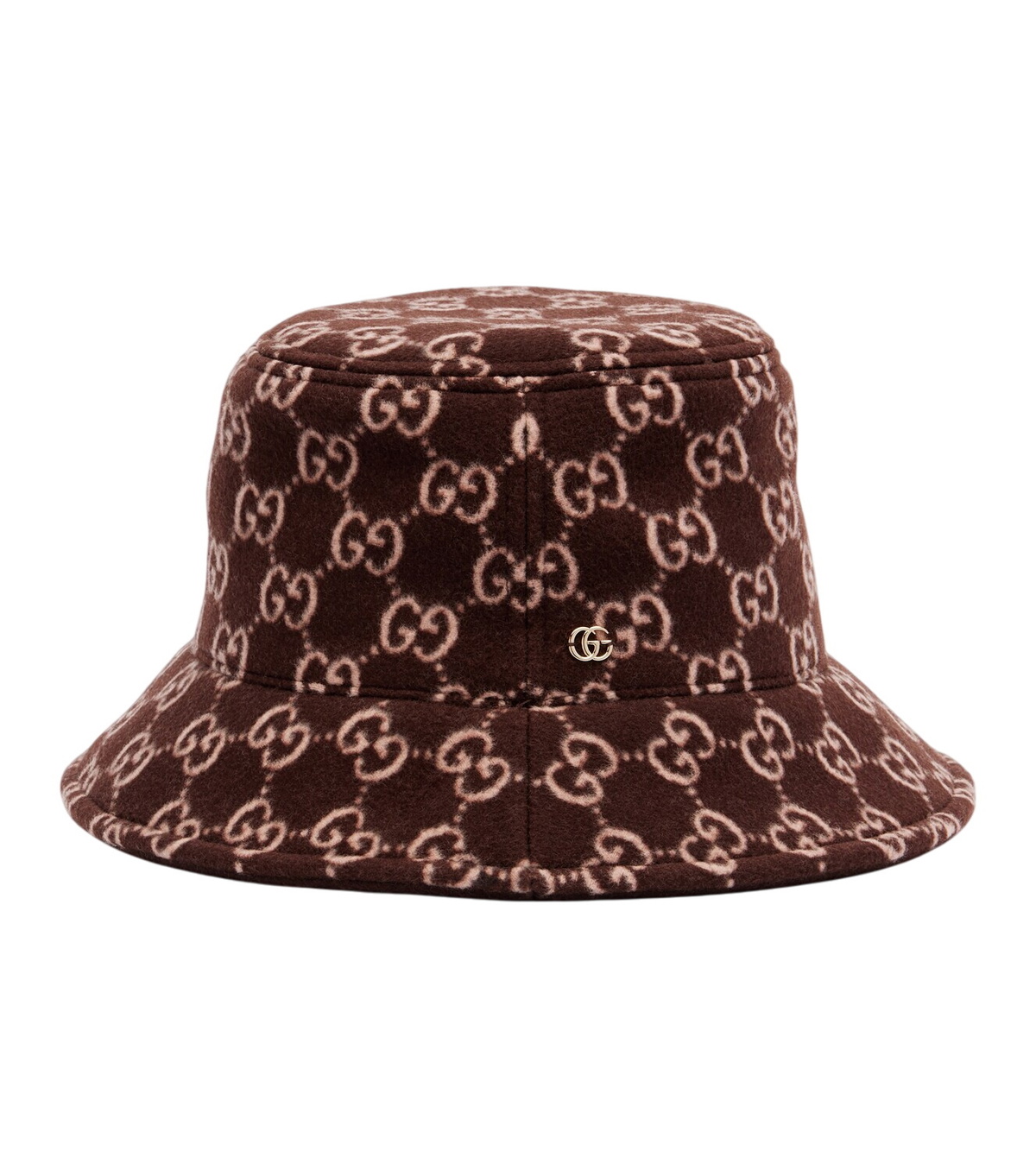 Gucci White Lame GG Bucket Hat Gucci