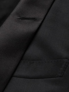 TOM FORD - O'Connor Slim-Fit Grain de Poudre Wool and Mohair-Blend Tuxedo Jacket - Black