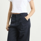 Dime Women's Baggy Chino Pants in Navy