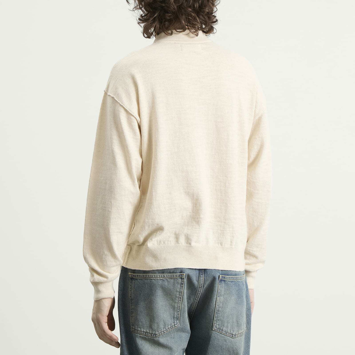 mfpen Men's Formal Cardigan in Off White