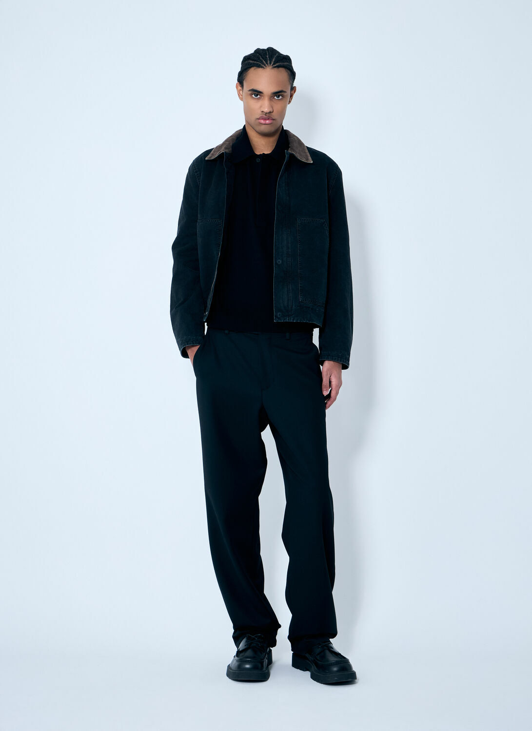 Saint Laurent Wool Polo Shirt