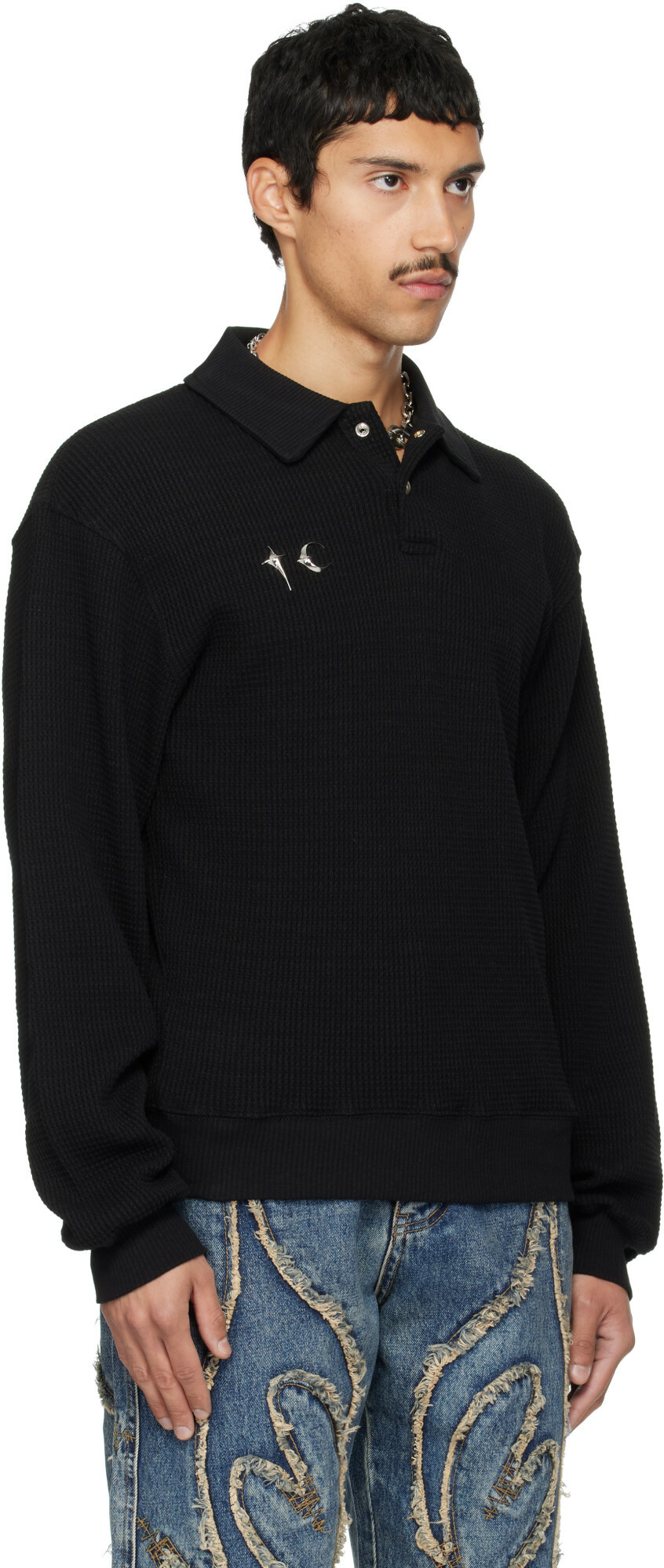 Thug Club Black TC PK Polo